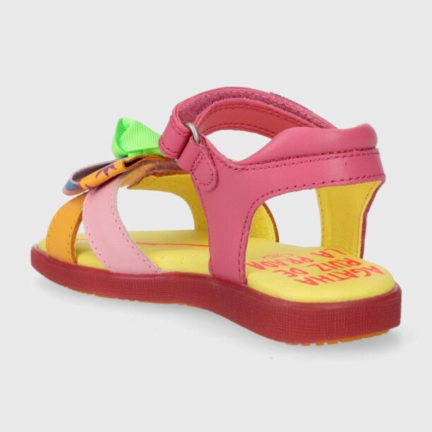 Agatha Ruiz de la Prada sandale din piele pentru copii preţ