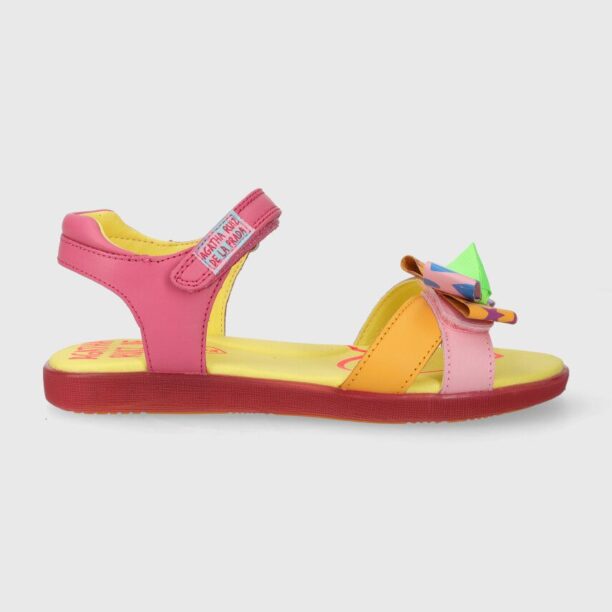 Agatha Ruiz de la Prada sandale din piele pentru copii