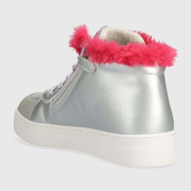 Agatha Ruiz de la Prada sneakers pentru copii culoarea argintiu preţ