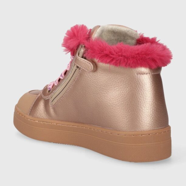 Agatha Ruiz de la Prada sneakers pentru copii culoarea auriu preţ