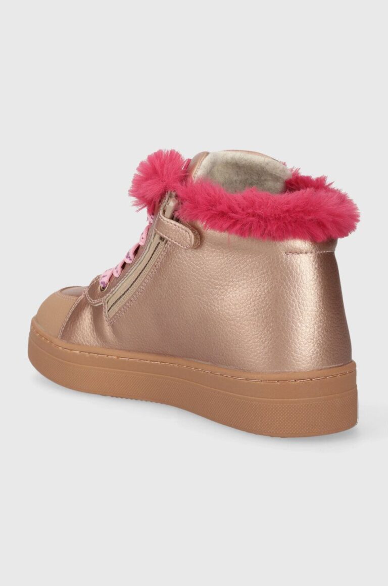 Agatha Ruiz de la Prada sneakers pentru copii culoarea auriu preţ