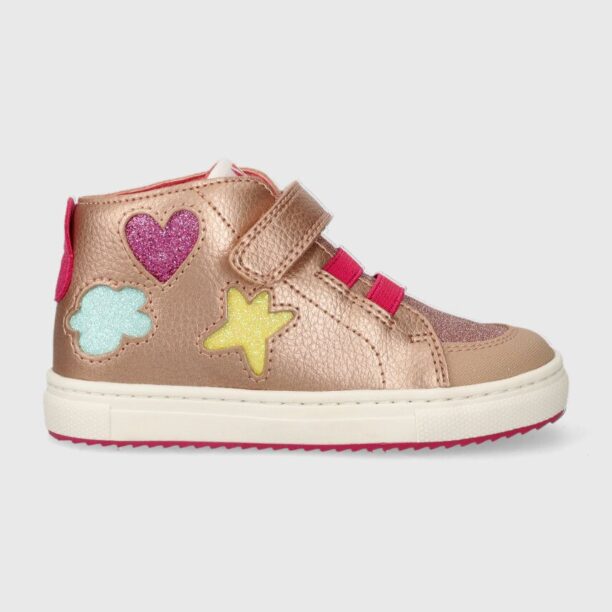 Agatha Ruiz de la Prada sneakers pentru copii culoarea auriu