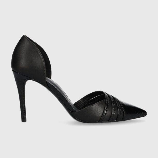 Aldo pantofi cu toc Caryy culoarea negru