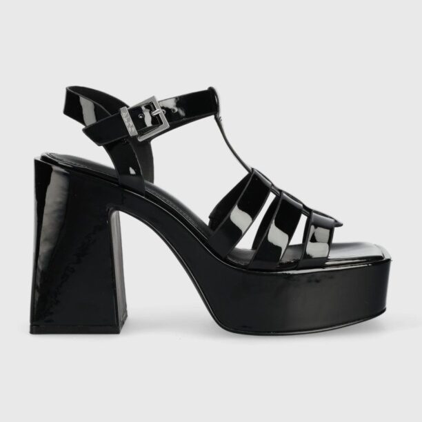 Aldo sandale Jeni culoarea negru