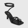 Aldo sandale Twirly culoarea negru