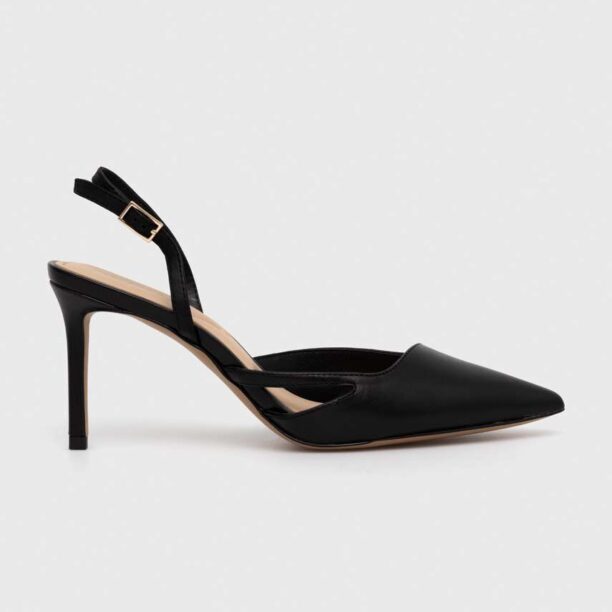 Aldo stilettos de piele GRIBICHE culoarea negru