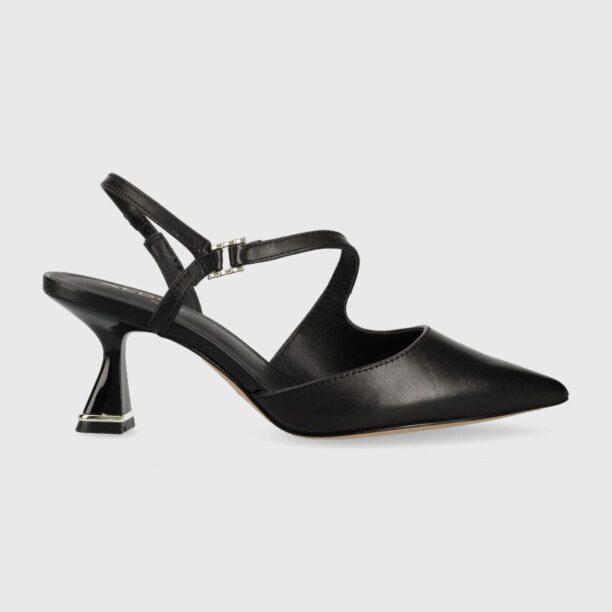 Aldo stilettos de piele Sevilla culoarea negru