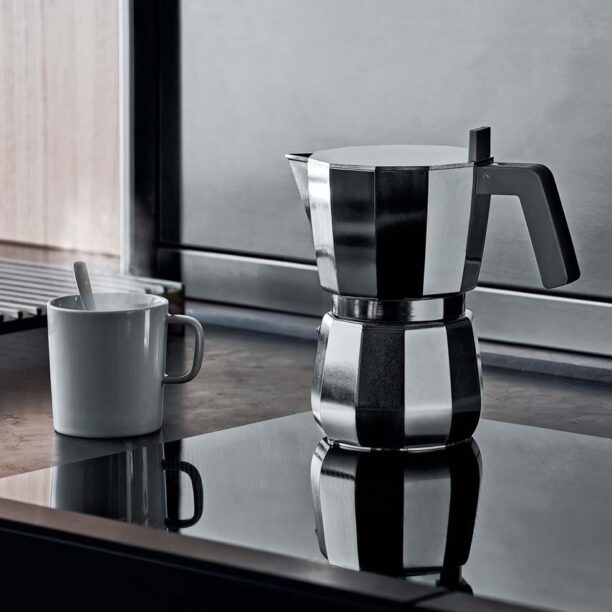 Alessi ibric de cafea Moka 9tz preţ