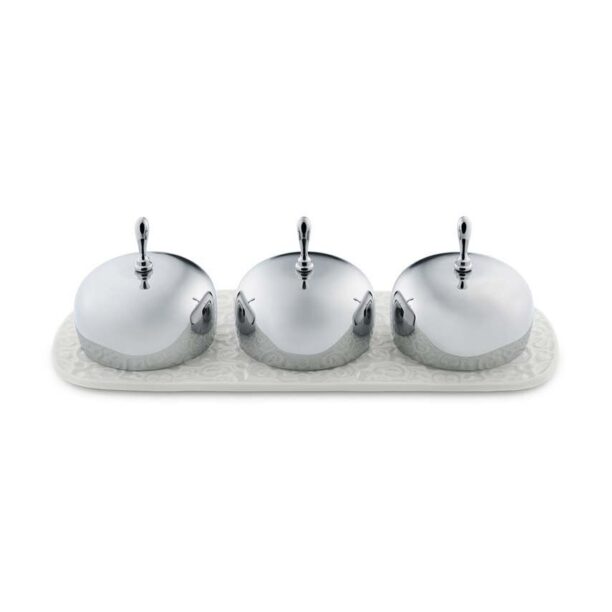 Alessi set de boluri de servire cu farfurie Dressed 3-pack