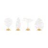 Alessi set de suporturi pentru pahare de vin Barkplace Tree 4-pack