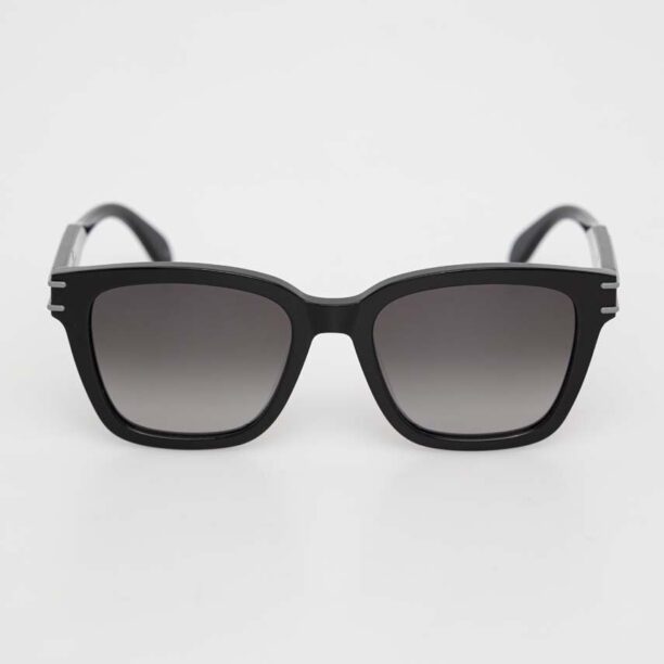 Alexander McQueen ochelari de soare culoarea negru preţ