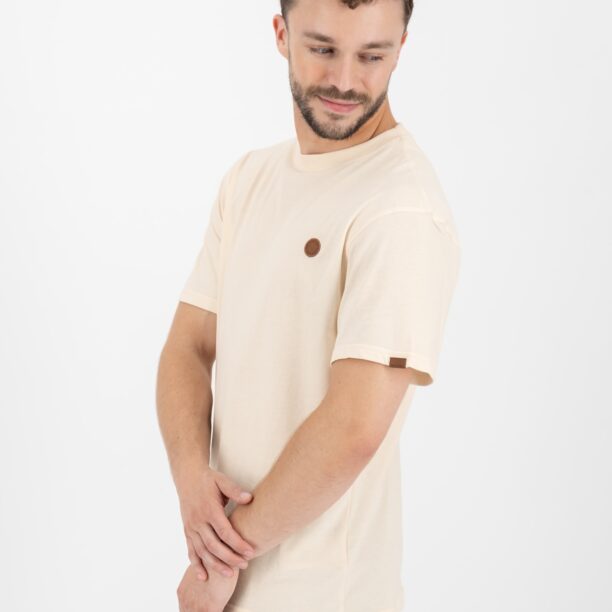 Alife and Kickin Tricou 'MaddoxAK'  crem / maro caramel preţ