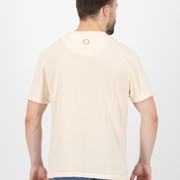 Cumpăra Alife and Kickin Tricou 'MaddoxAK'  crem / maro caramel