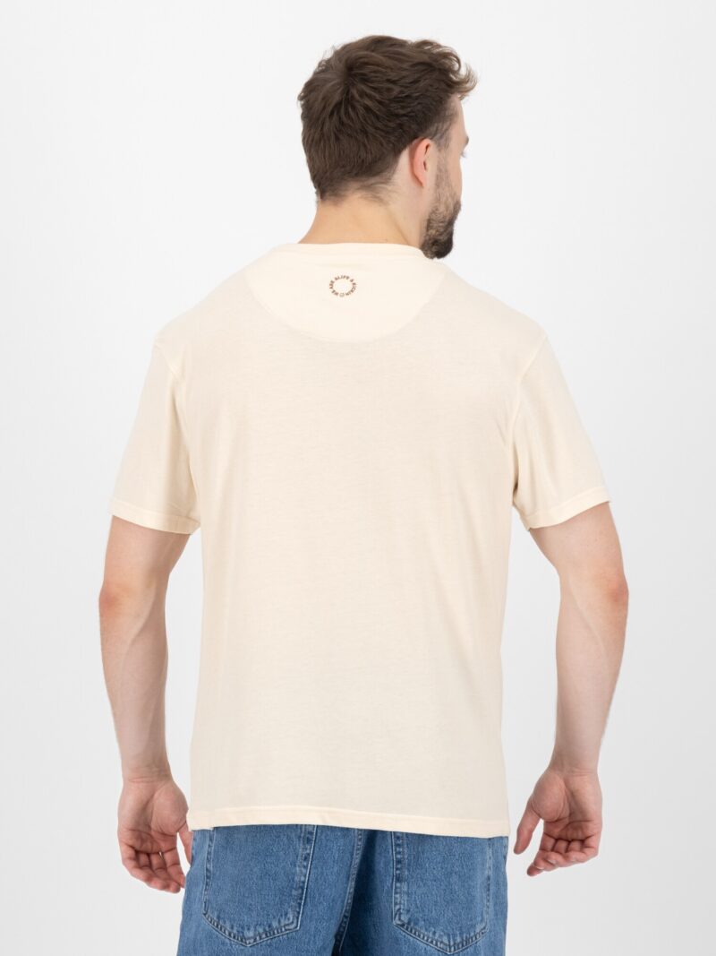 Cumpăra Alife and Kickin Tricou 'MaddoxAK'  crem / maro caramel