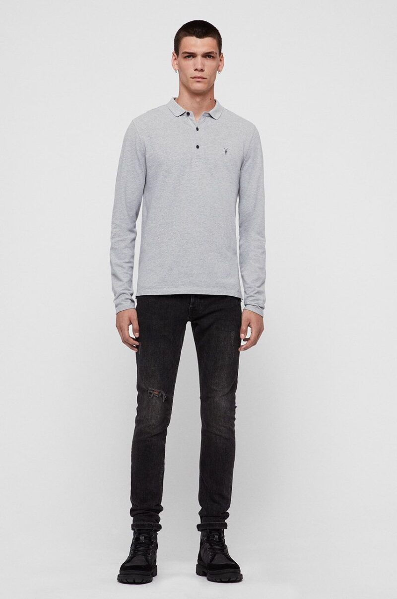 AllSaints - Longsleeve Reform Polo preţ