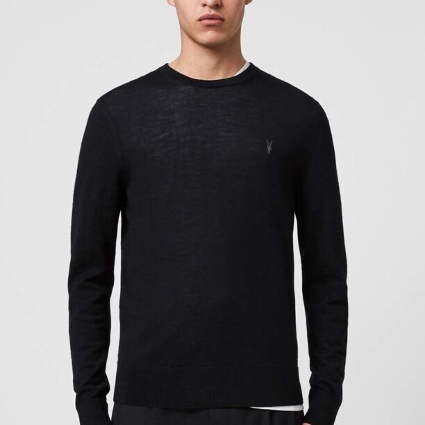 AllSaints - Pulover Mode Merino Crew