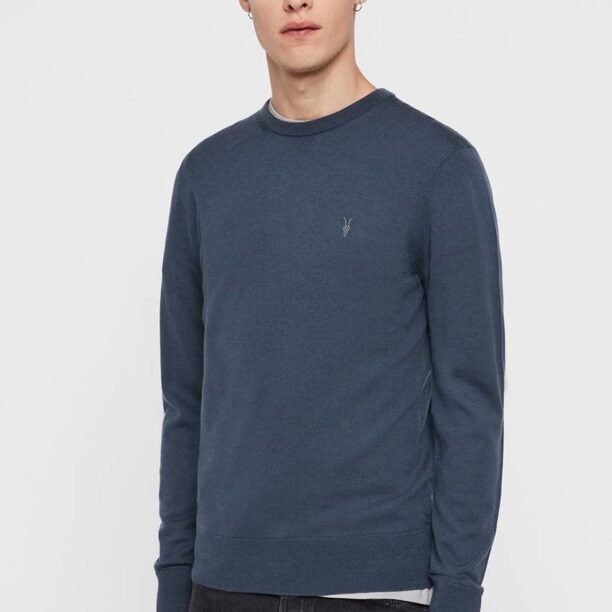 AllSaints - Pulover Mode Merino Crew