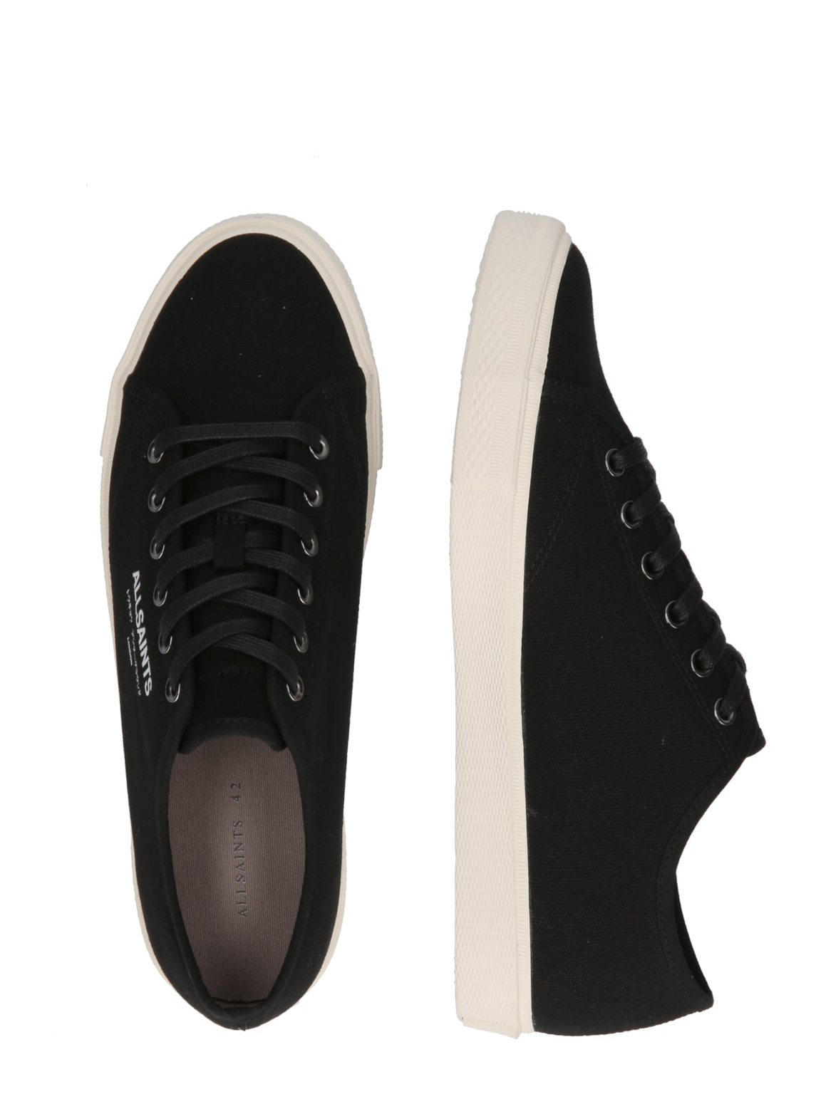 AllSaints Sneaker low  albastru marin / alb