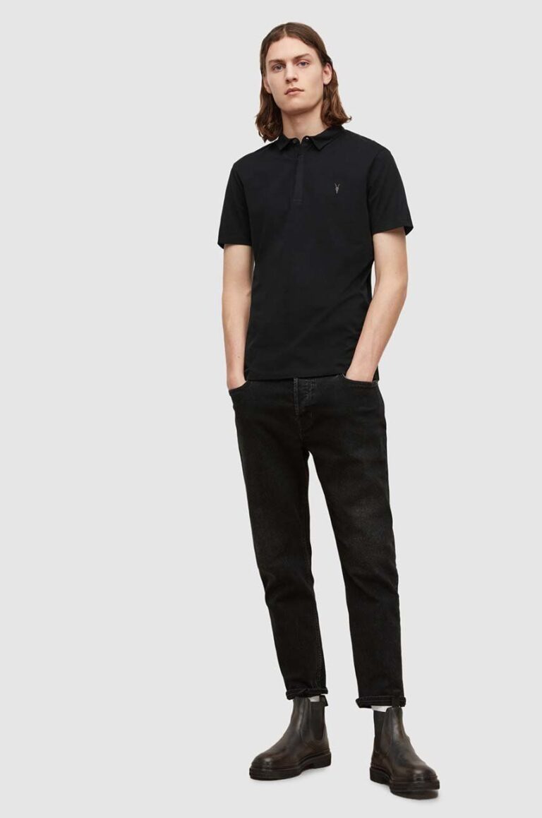 AllSaints - Tricou Polo Brace SS Polo preţ