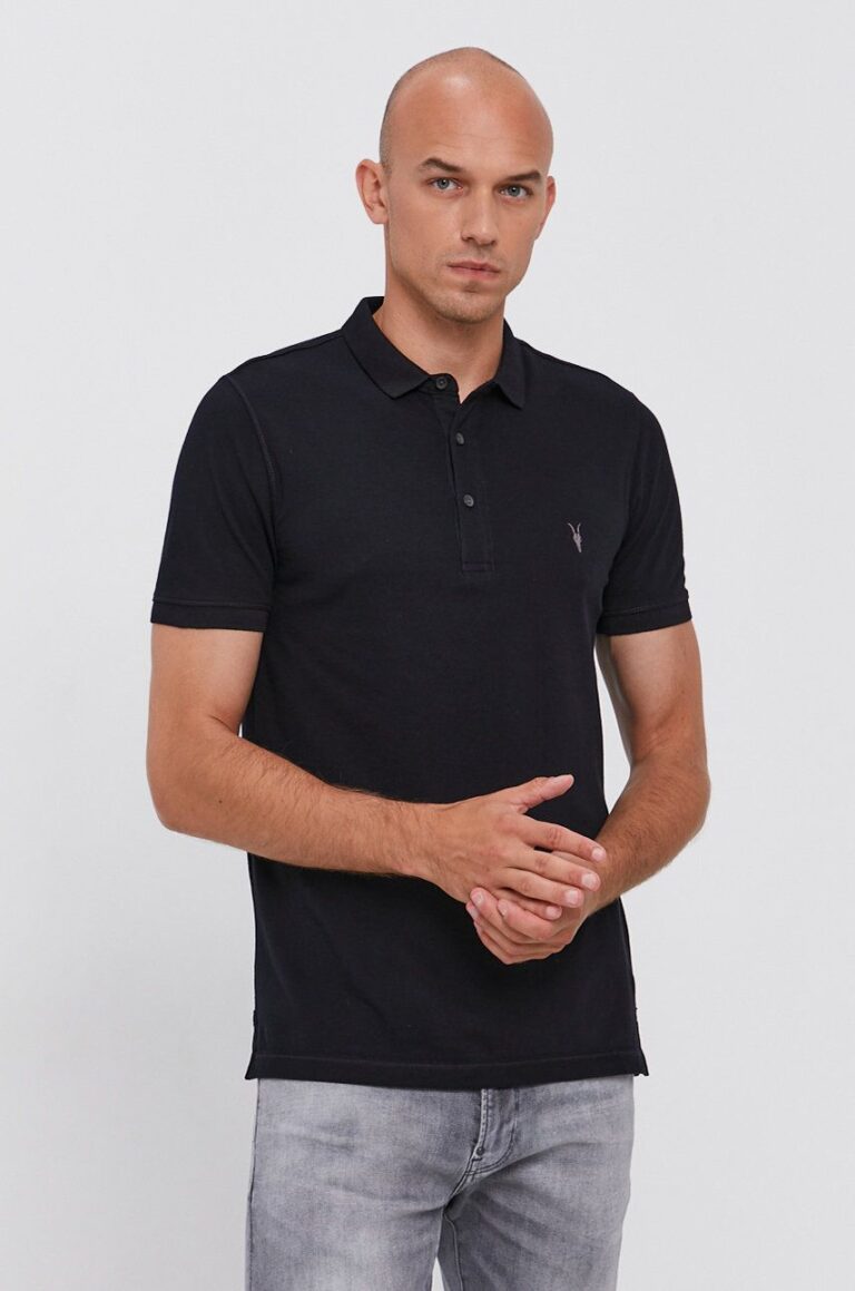 AllSaints - Tricou Polo Reform Polo