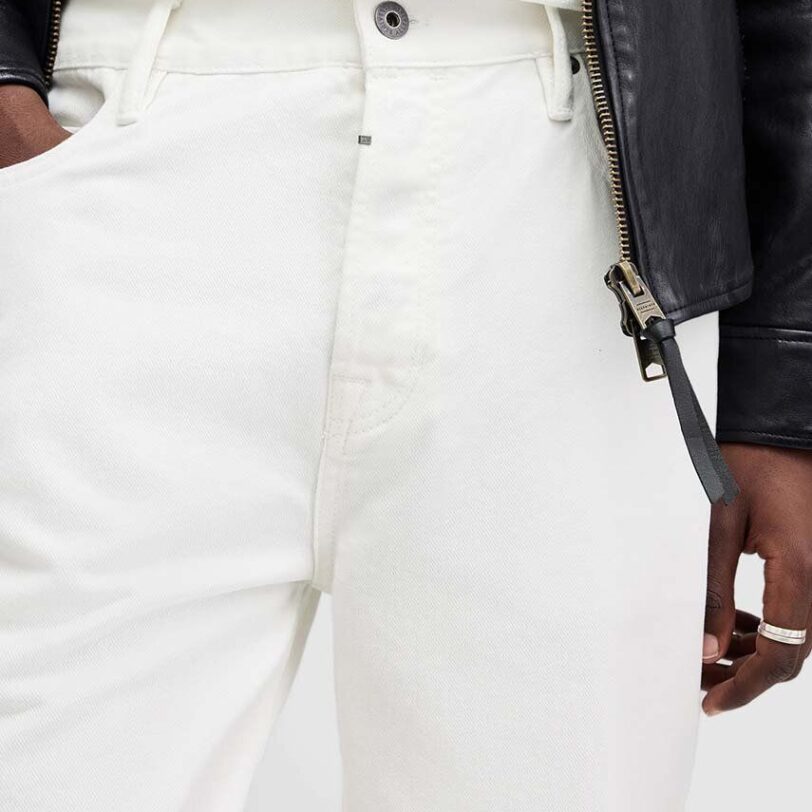 AllSaints blugi din bumbac LENNY M010EA preţ