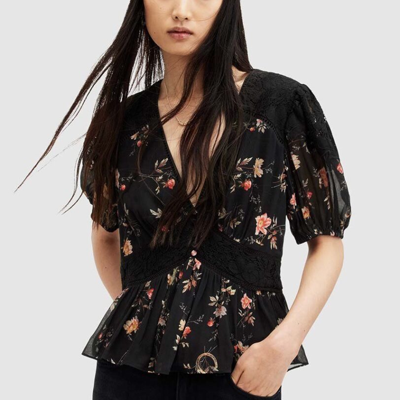 AllSaints bluza DINAH femei