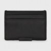 AllSaints carcasa din piele DOVE CARDHOLDER culoarea negru