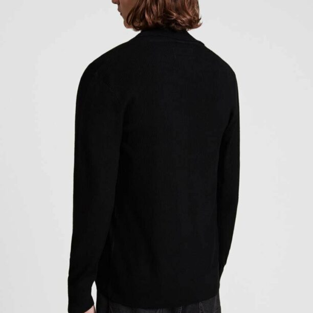 AllSaints cardigan din lana culoarea negru preţ