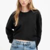 AllSaints hanorac de bumbac MIRA culoarea negru