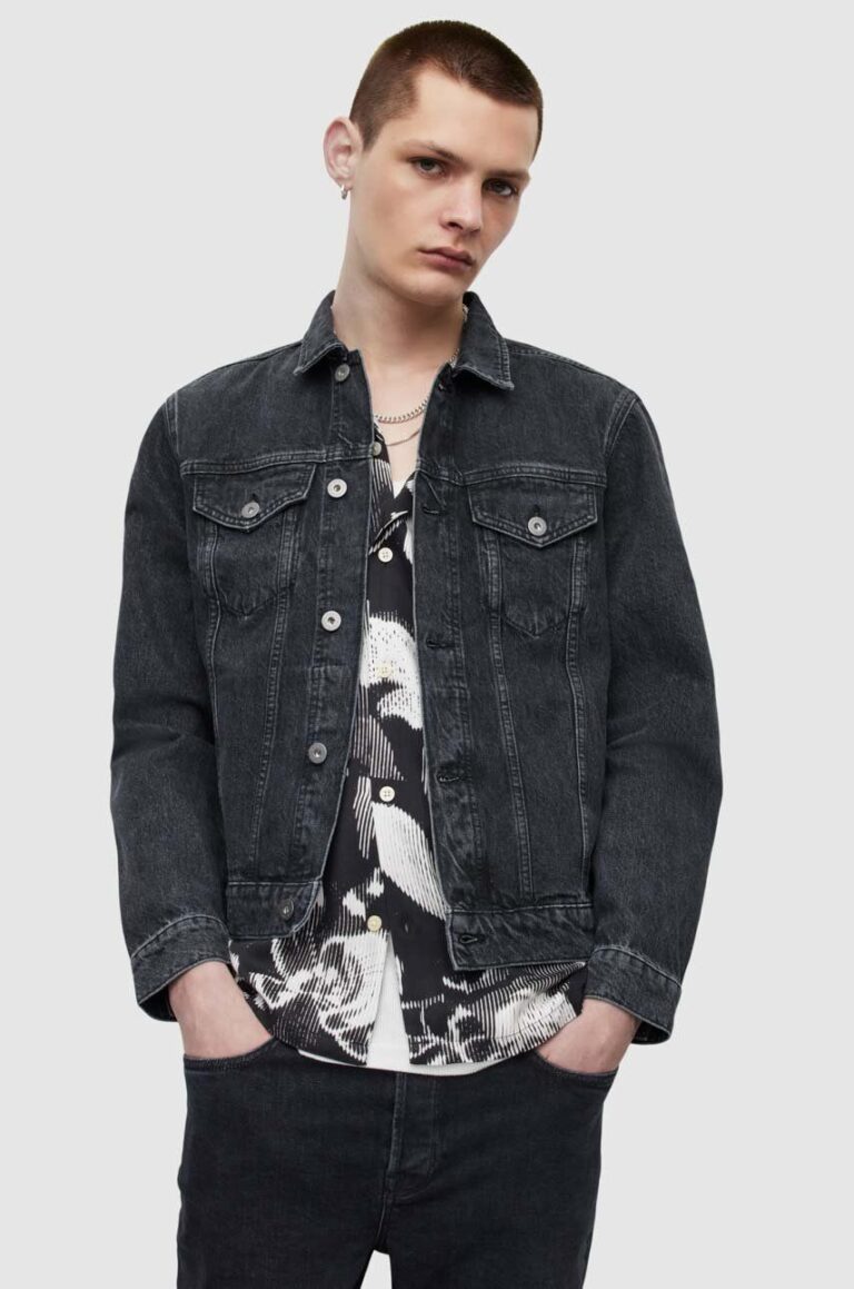 AllSaints jachetă denim barbati