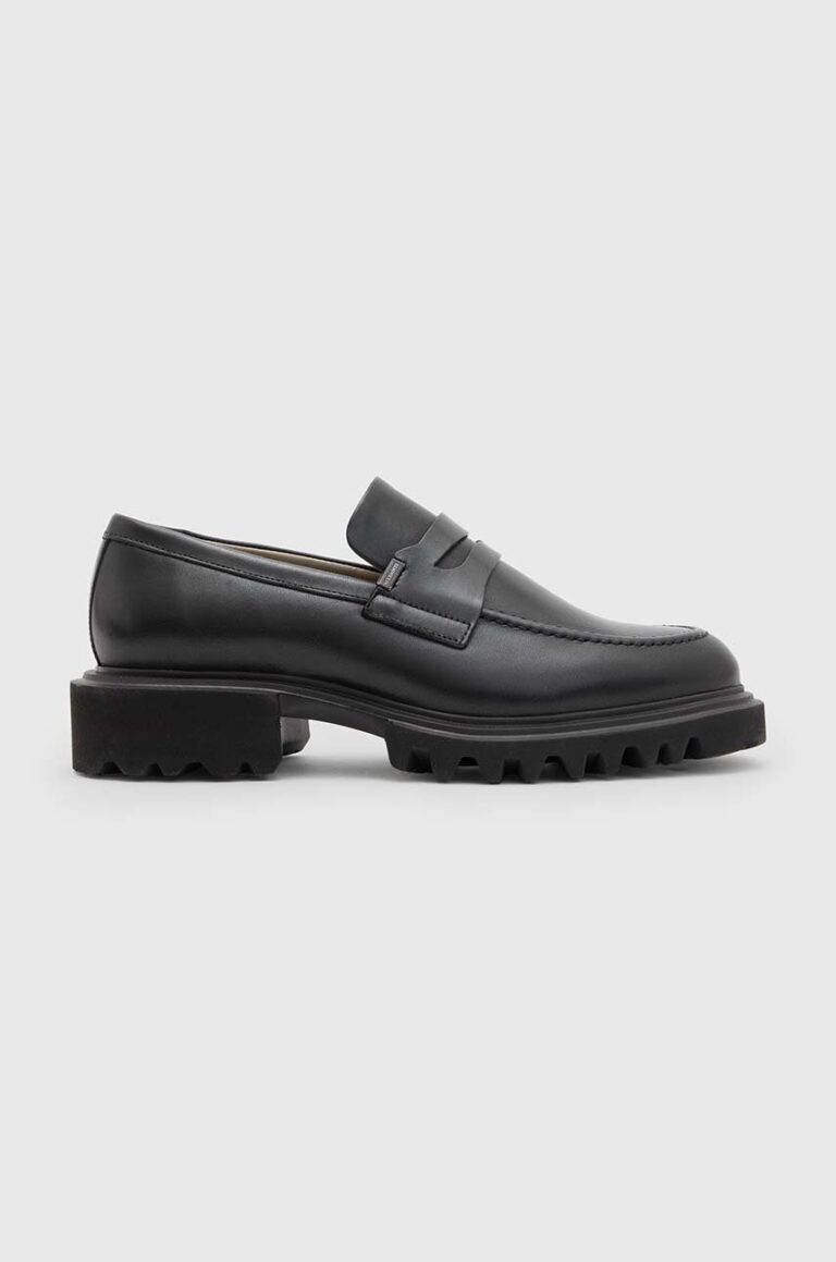 AllSaints mocasini de piele Lola Loafer femei