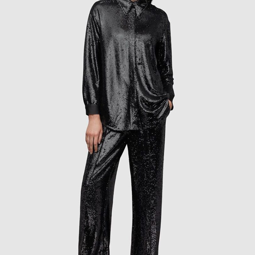 AllSaints pantaloni Charli femei