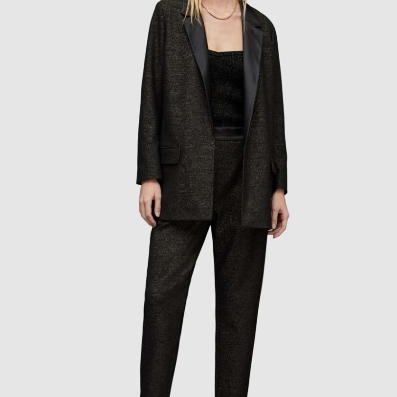 AllSaints sacou culoarea negru