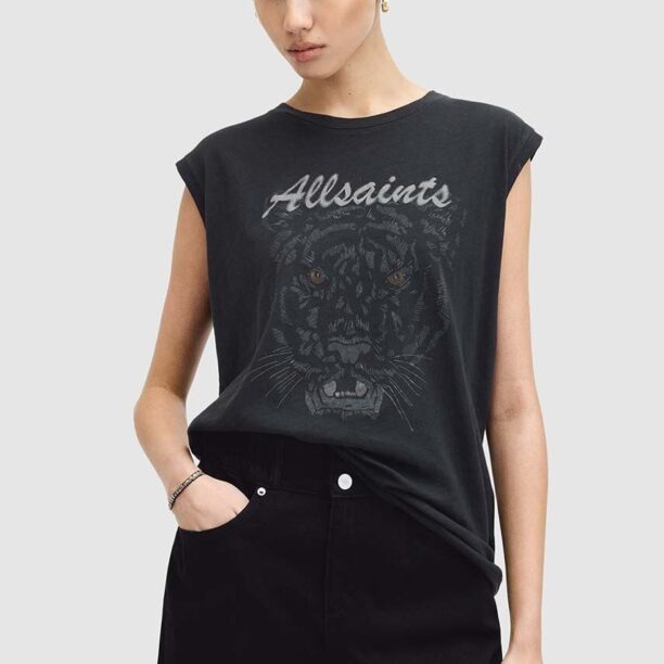 AllSaints tricou din bumbac HUNTER BROOKE TANK femei