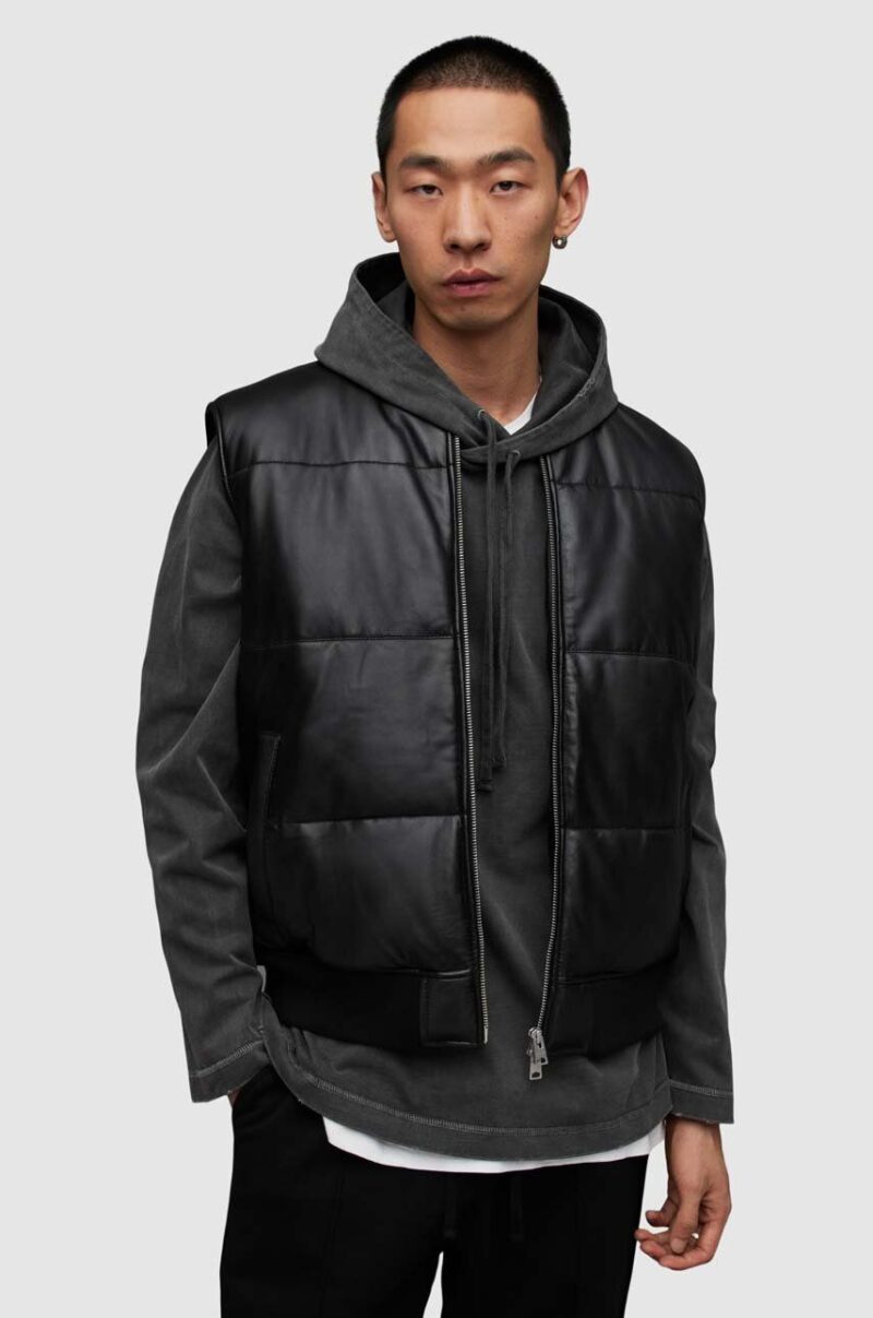 AllSaints vesta ML007Y NARO PUFFER JACKET barbati