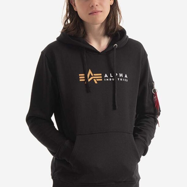 Alpha Industries bluză Alpha Label Hoody bărbați