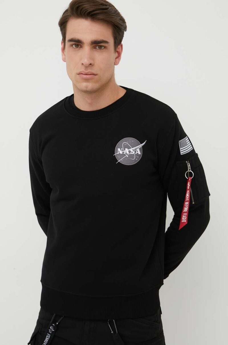 Alpha Industries bluză Space Shuttle Sweater bărbați