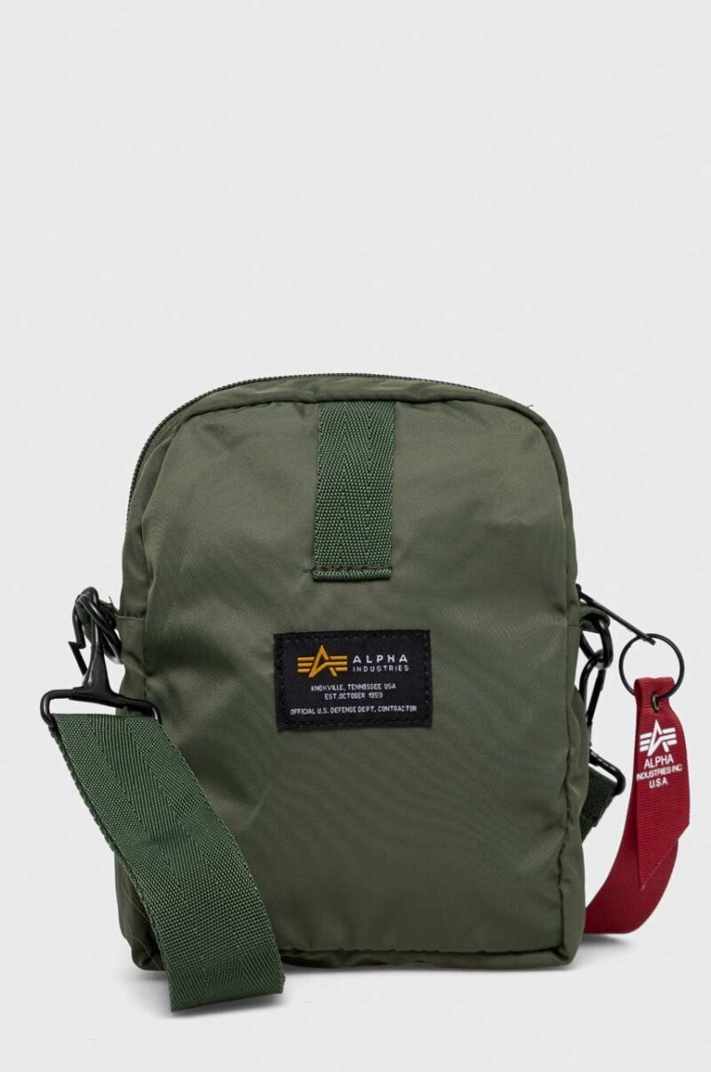 Alpha Industries borsetă culoarea verde 196924.01-SageGreen