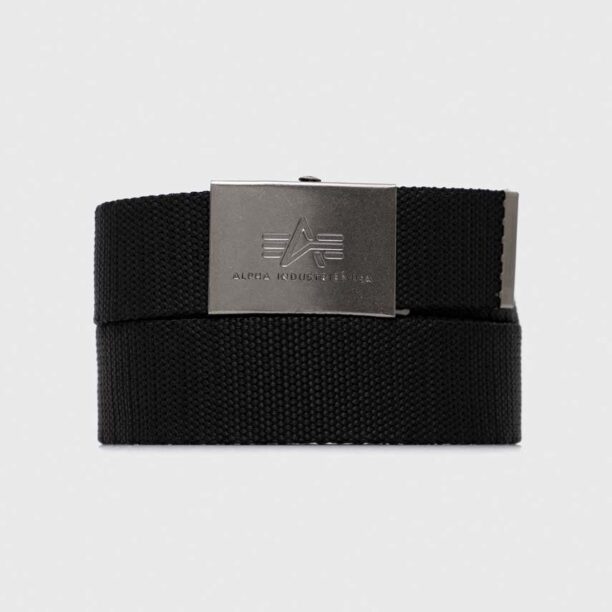 Alpha Industries curea culoarea negru