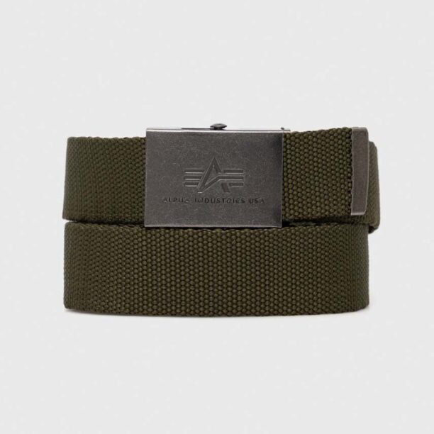 Alpha Industries curea culoarea verde 100906.11-Olive