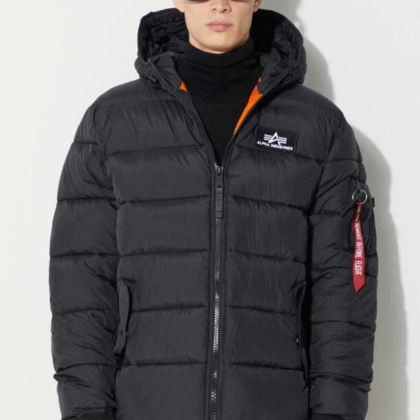 Alpha Industries geacă Hooded Puffer Alpha FD bărbați