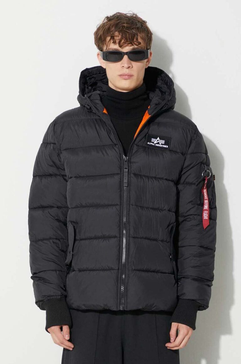 Alpha Industries geacă Hooded Puffer Alpha FD bărbați