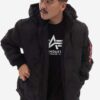 Alpha Industries geacă Logo Puffer bărbați