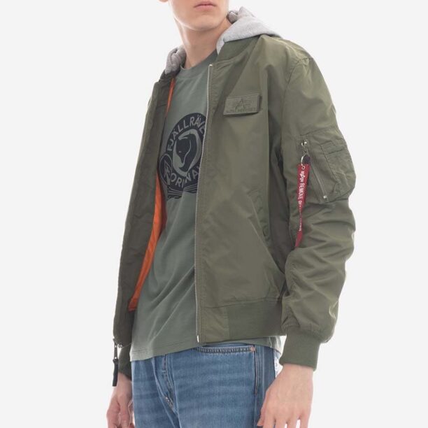 Alpha Industries geacă MA-1 TT Hood BP Ref. 106103 01 bărbați