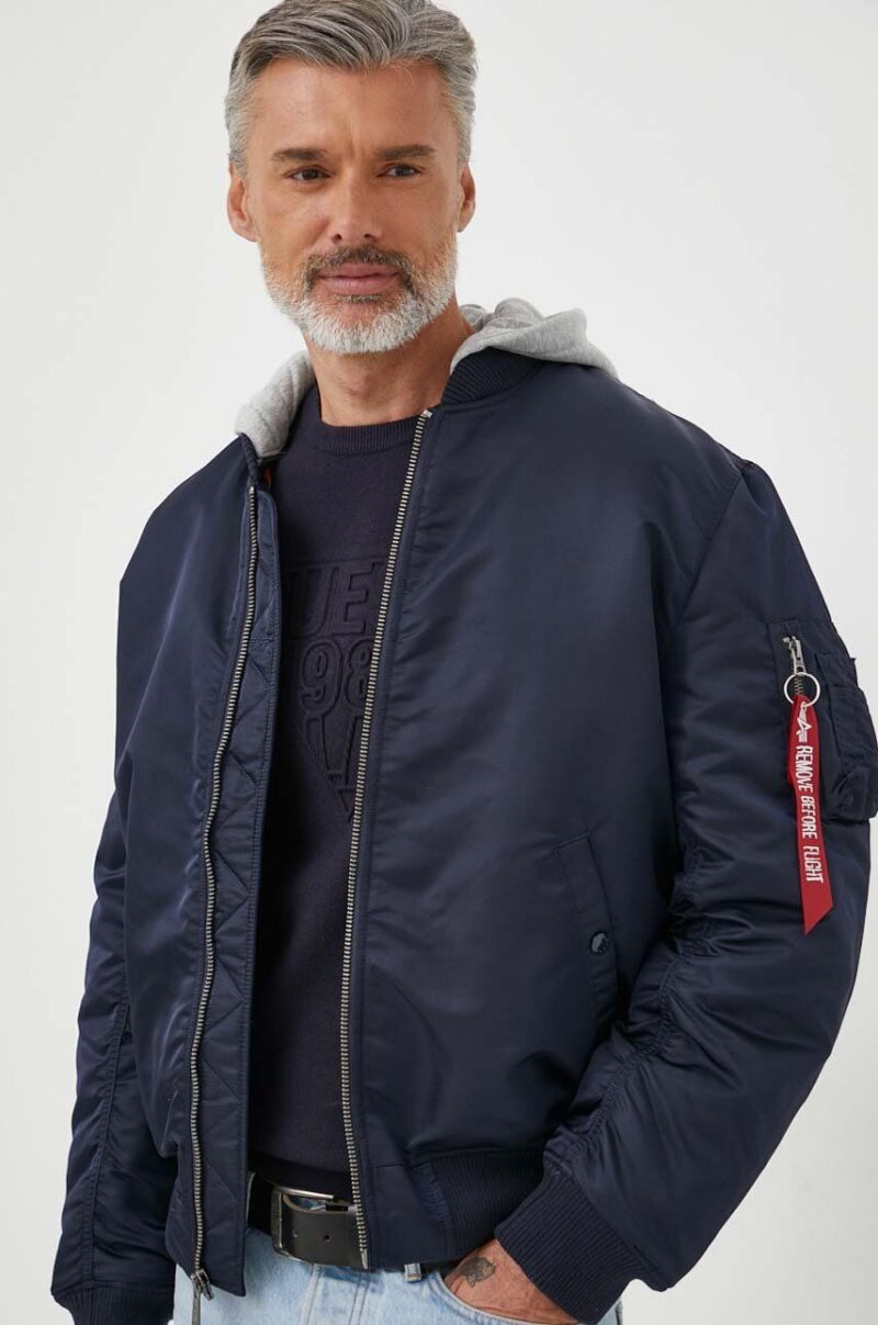 Alpha Industries geaca bomber MA-1 ZH Back EMB barbati