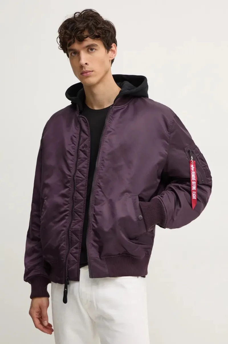 Alpha Industries geaca bomber MA-1 ZH Back EMB barbati