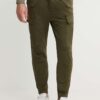 Alpha Industries pantaloni de bumbac Airman Pant culoarea verde 188201.142-green