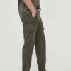 Alpha Industries pantaloni de bumbac culoarea verde 116201.136-GreyBlack