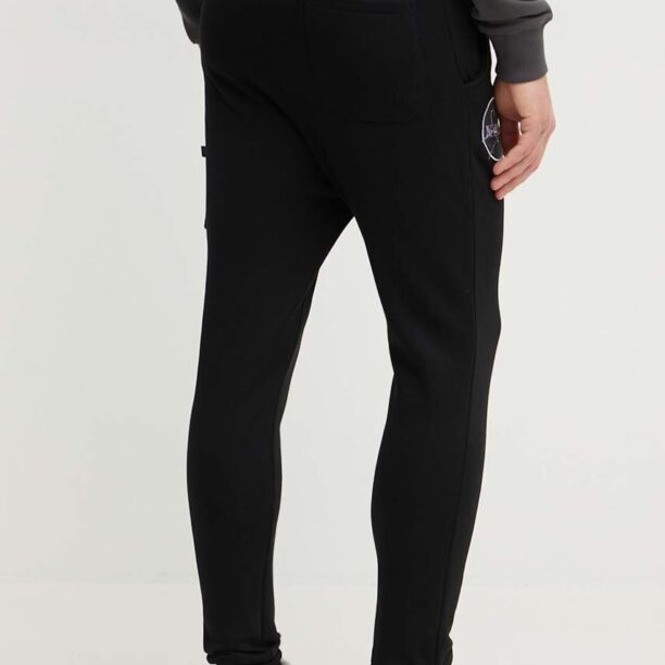 Alpha Industries pantaloni de trening NASA Cargo Sweat Jogger culoarea negru 118369.03-black preţ