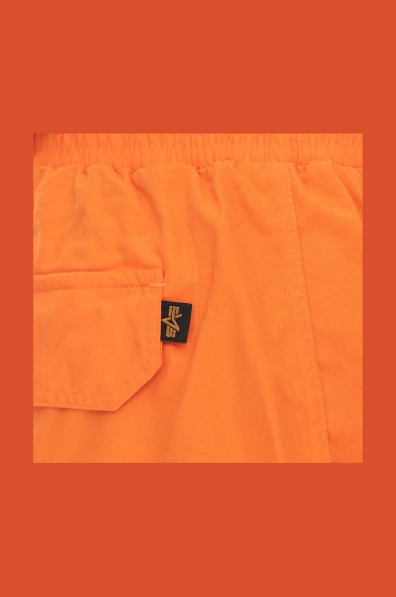 Alpha Industries pantaloni scurți de baie culoarea portocaliu 106810.429-orange preţ